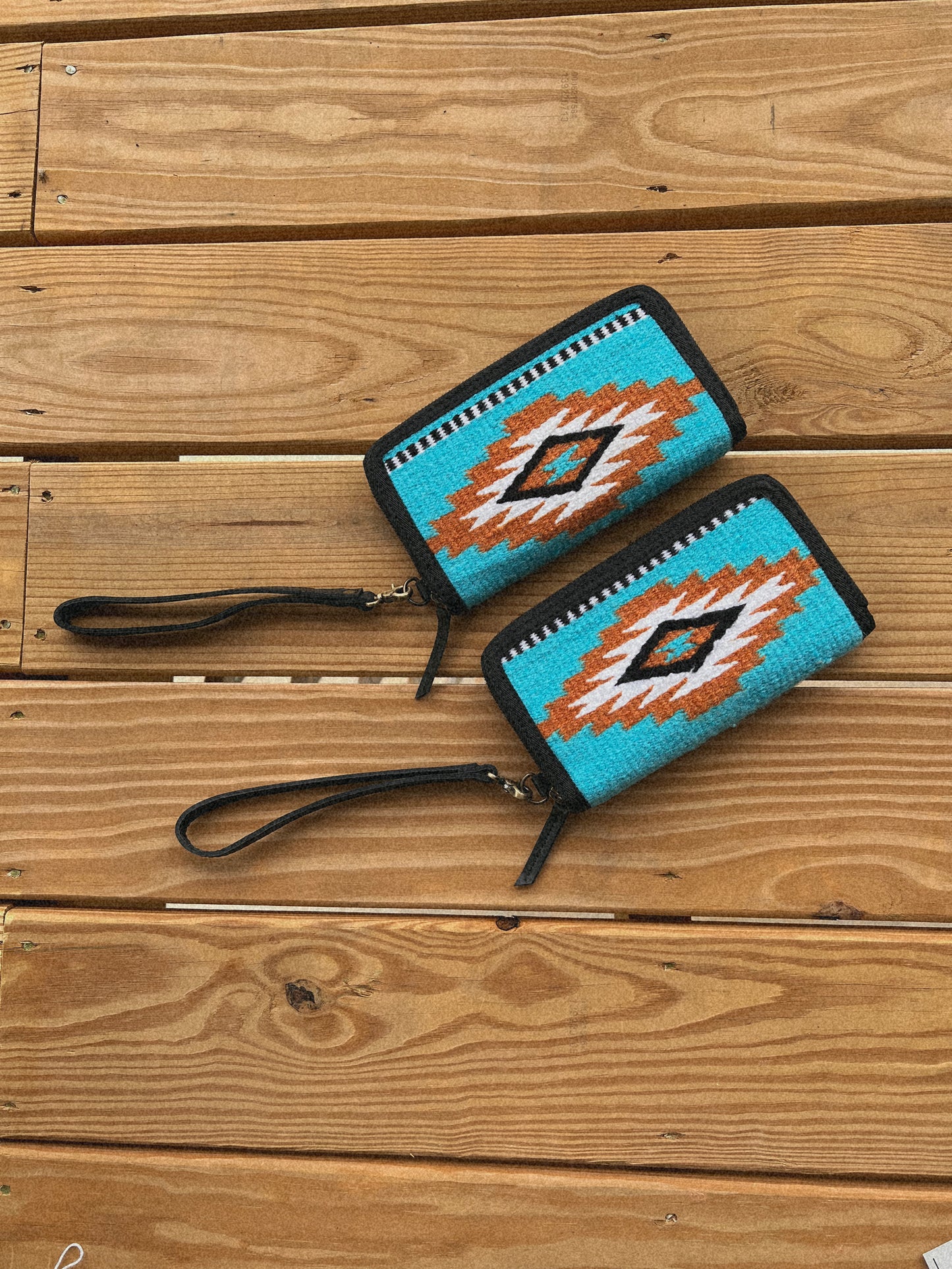 Saddle Blanket Wallet/Wristlet