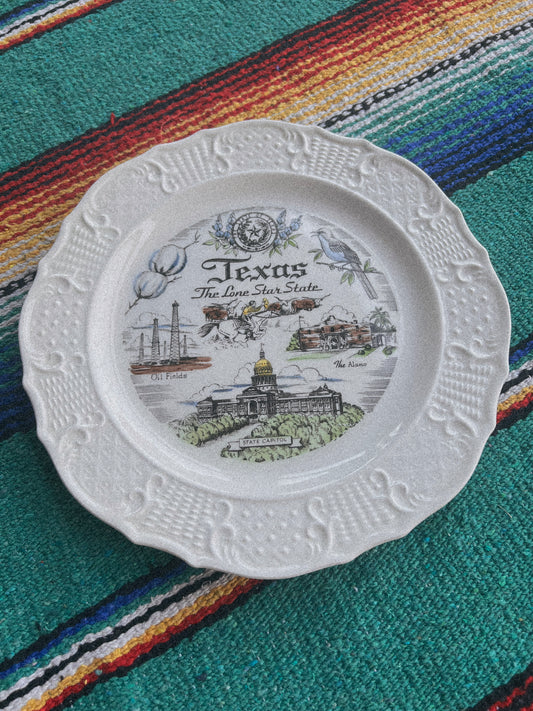 Texas Decorative Plate