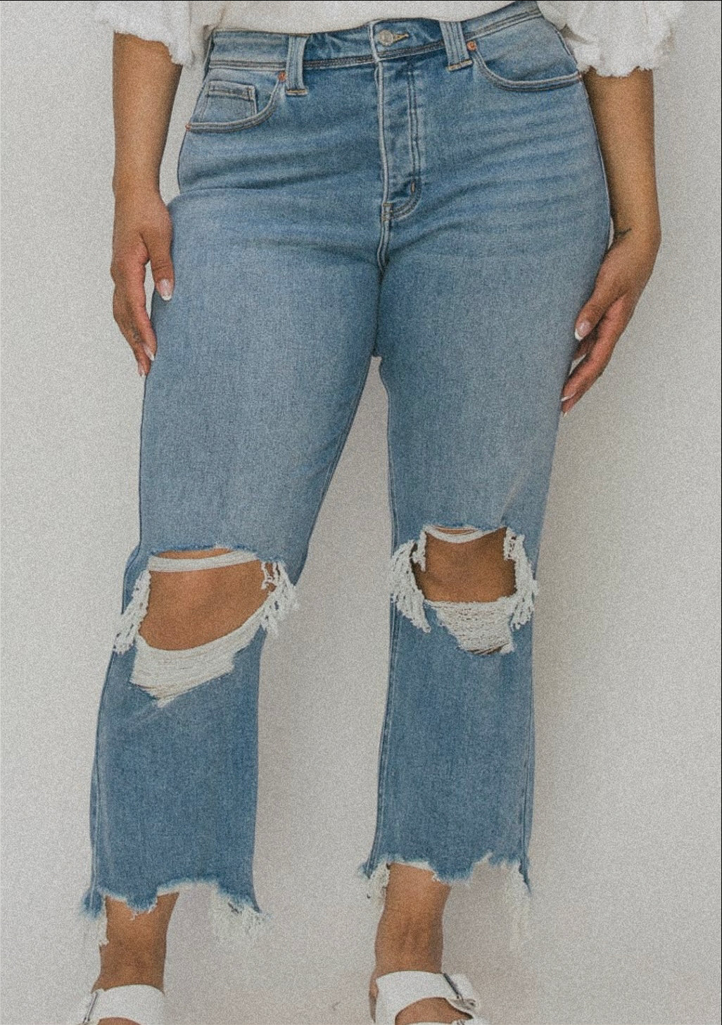 Distressed Jeans