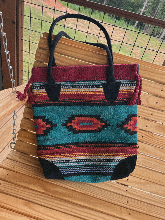 Saddle Blanket Tote Bag