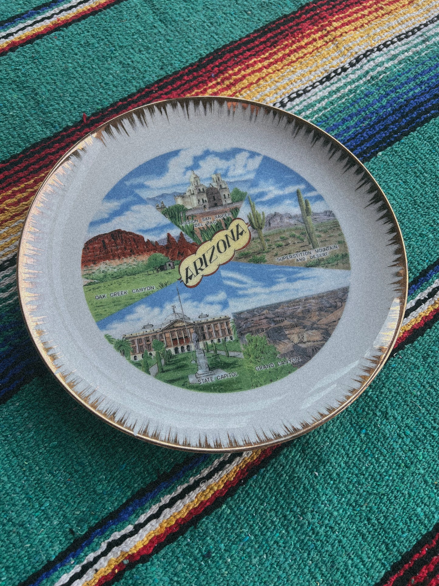 Arizona Decorative Plate