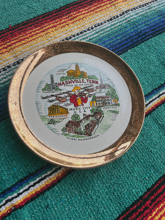 Nashville TN Decorative Plate