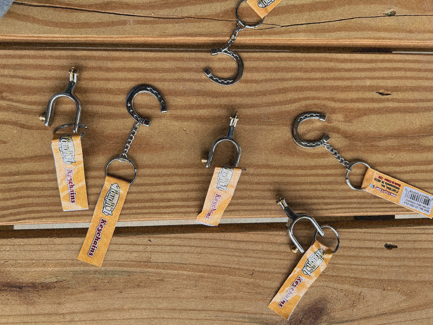 Horshoe & Spur Keychains